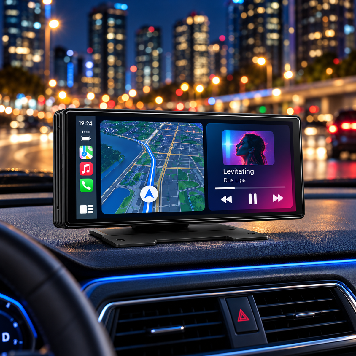 Navio – 10,26" Touchscreen mit kabellosem CarPlay & Android Auto
